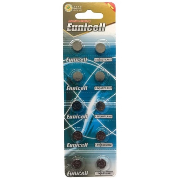 Eunicell AG7 Alkaline Button Battery