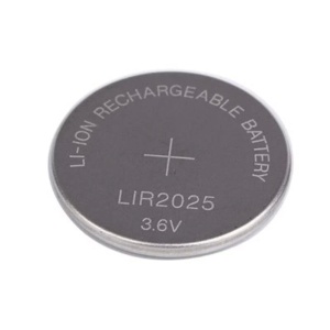 LIR2025 Battery Rechargeable Lithium 3.6V