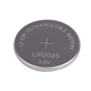 LIR2025 Battery Rechargeable Lithium 3.6V