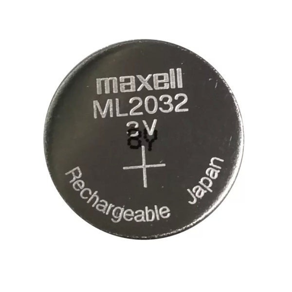 Maxell ML2032 Battery Rechargeable 3V