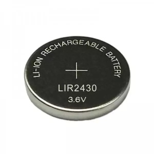 LIR2430 Battery Rechargeable 3.6V