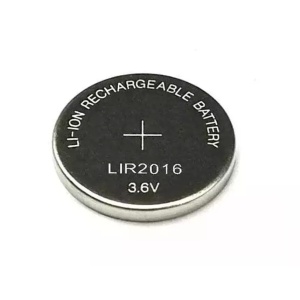 LIR2016 Battery Rechargeable 3.6V