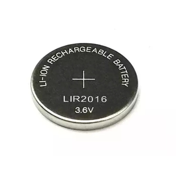 LIR2016 Battery Rechargeable 3.6V