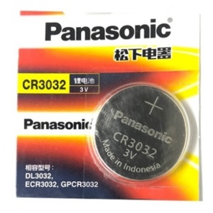 Panasonic CR3032 Battery Single Lithium 3V