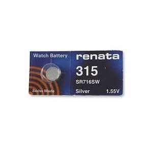 Renata 315 SR716 SR67 1.55V Silver Oxide Battery
