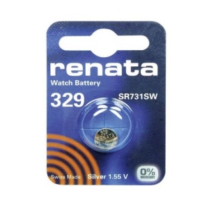 Renata 329 SR731SW SR731 1.55V Silver Oxide Battery