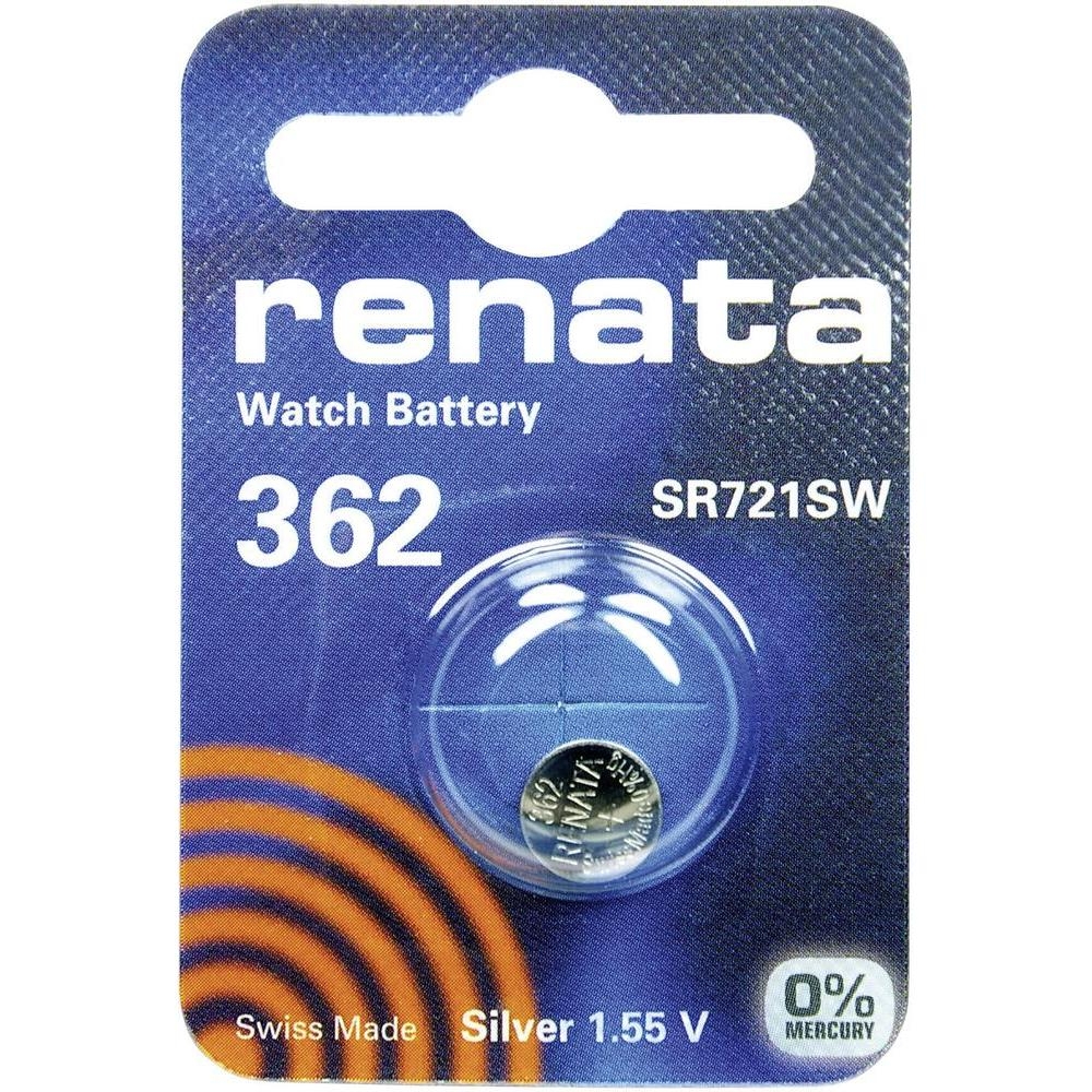 Renata 362 SR58 SR721 1.55V Silver Oxide Battery