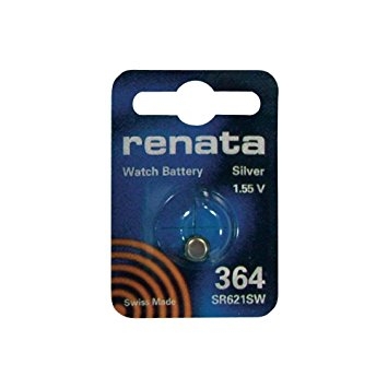 Renata 364 SR621SW SR60 1.55V Silver Oxide Battery
