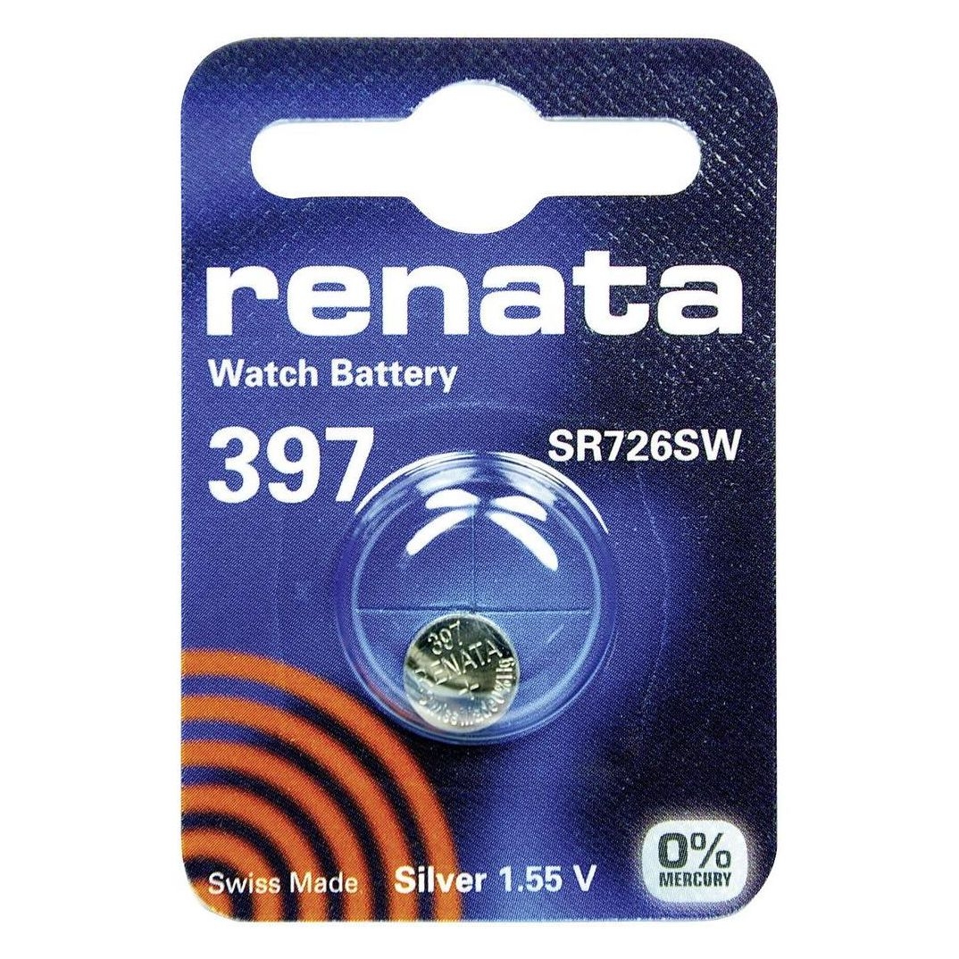 Renata 397 SR59 SR726SW 1.55V Silver Oxide Battery