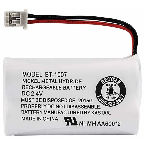 BT-1007 Cordless Phone Replacement Battery