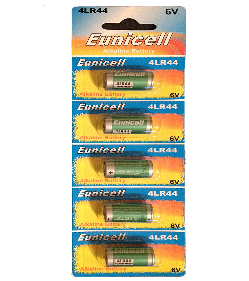 5 x Eunicell 4LR44 / A544 6V Alkaline Batteries Aubattery