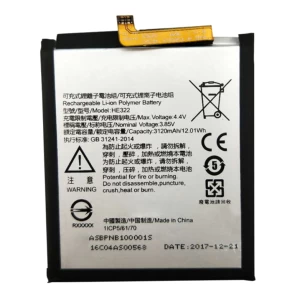Nokia HE322 Replacement Battery