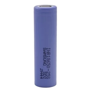 Samsung INR18650-25S 2500mAh 25A Li-Ion Battery (Flat Top)