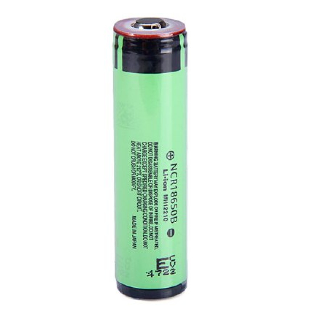 Panasonic NCR18650B 3400mAh Protected Li-Ion Battery (Button Top ...