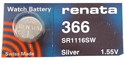 Renata 336 SR1116 SR1116SW 1.55V Silver Oxide Battery