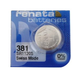 Renata 381 SR55 SR1120S 1.55V Silver Oxide Battery
