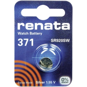 Renata 371 SR920SW SR69 1.55V Silver Oxide Battery