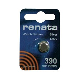 Renata 390 SR1130SW SR54 1.55V Silver Oxide Battery