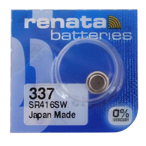 Renata 337 SR416 1.55V Silver Oxide Battery