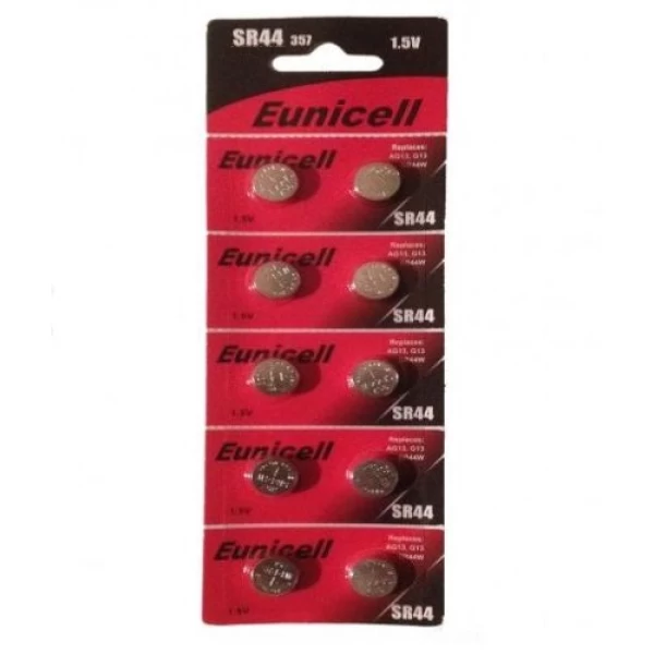10 x SR44 1.55V Silver Oxide Battery