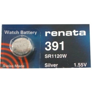 Renata 391 SR55 SR1120W 1.55V Silver Oxide Battery
