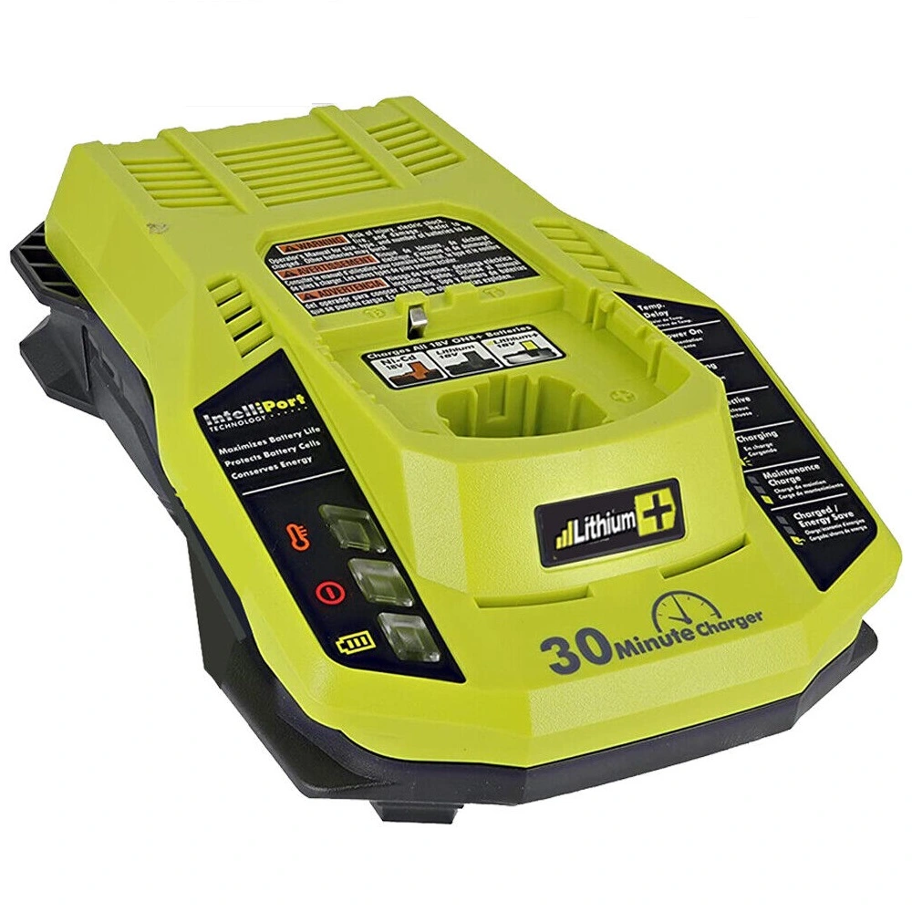 Dual Battery Charger For RYOBI One+Plus High Capacity 18 Volt Lithium-Ion  P108