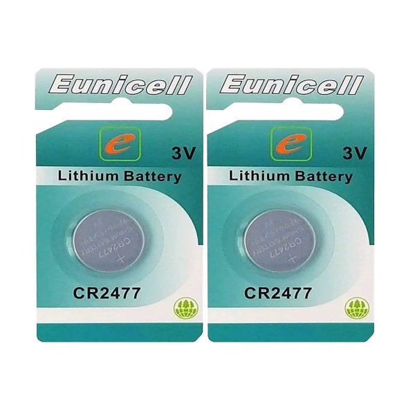 2 Pack CR2477 Battery