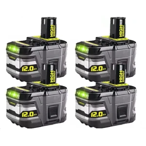 12AH Ryobi 4 Pack